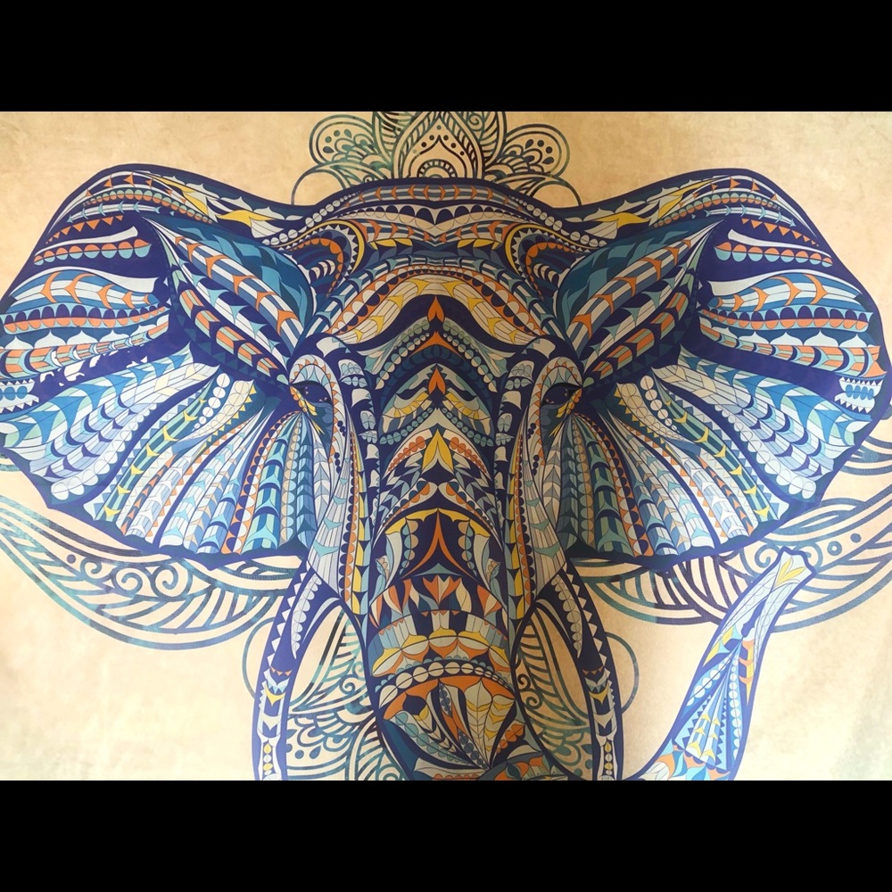 Elephant Tapestry